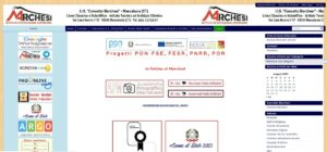 Immagine homepage del vecchio sito